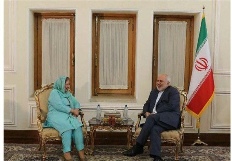 سفیر پاکستان در پایان ماموریتش با ظریف دیدار کرد سفیر پاکستان در انتها ماموریتش با ظریف دیدار کرد