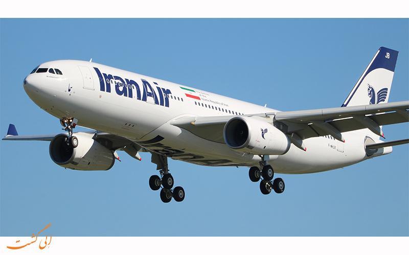 انواع هواپیماهای مسافربری ایران ایر