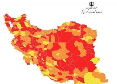 کاهش شهرهای با شرایط قرمز کرونایی در خراسان شمالی