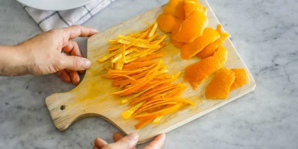 طرز تهیه خلال پوست پرتقال و فوت و فن ها