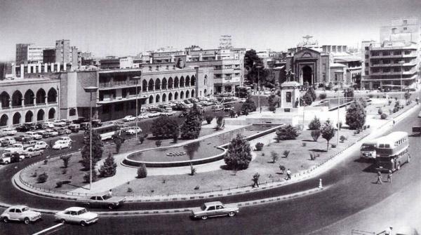 تصویر کمتر دیده شده از میدان توپخانه در سال 1325 تصویر کمتر دیده شده از میدان توپخانه در سال 1325