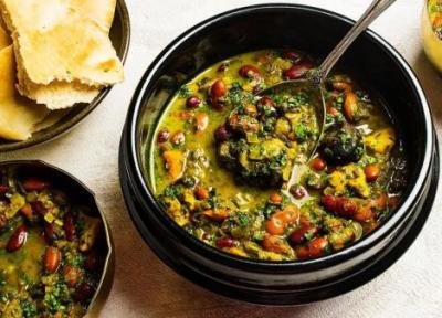 طرز تهیه قورمه سبزی با مرغ مجلسی و خوشمزه بهتر از رستوران